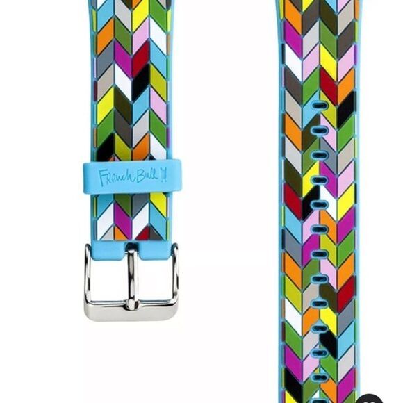 French Bull Replacement Band for Apple Watch™ 38mm Multicolor New - Picture 3 of 4